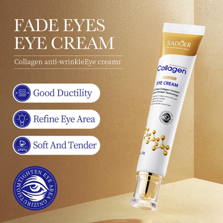 Collagen Anti aging eye cream.